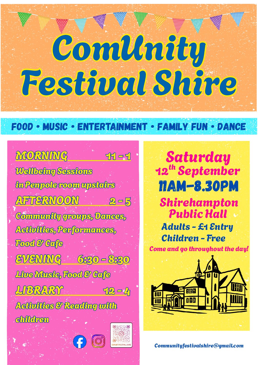 Final ComUnity Festival Poster A4 size